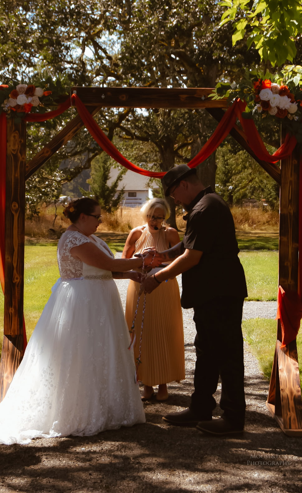 Between the Oak Trees
