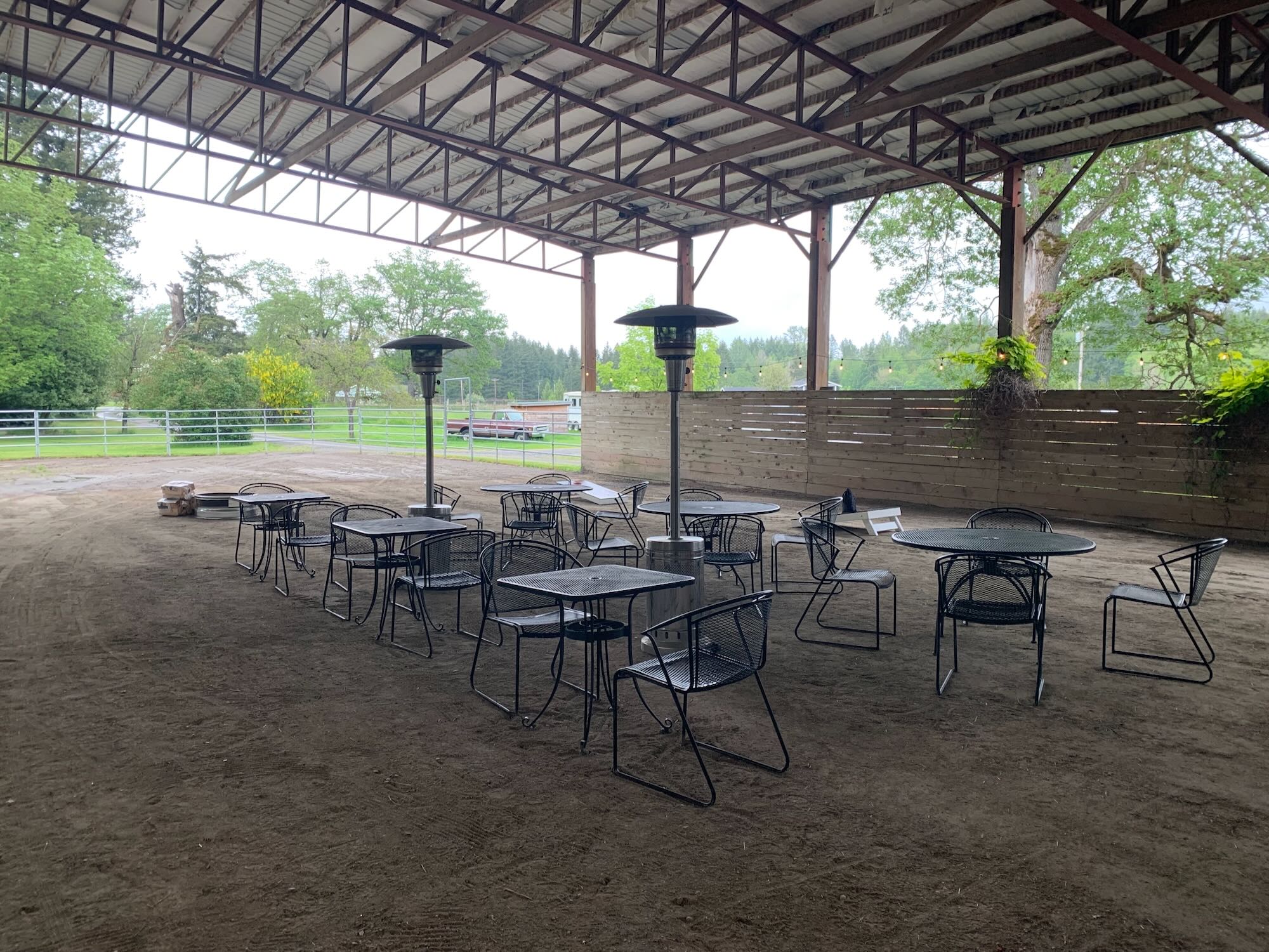 Outdoor Covered Arena